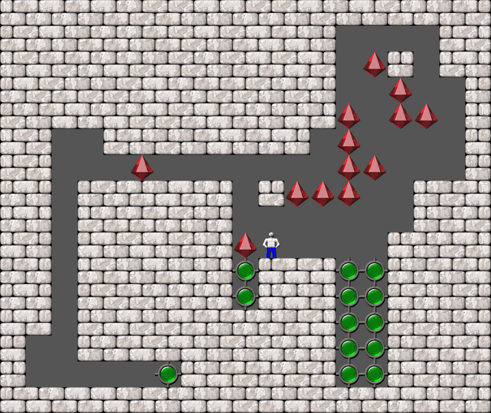 Sokoban More Bugs collections level 474